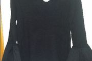 BNWT Primark  Black top with unusual sleeves size UK14/16 EU42/44 Postage included