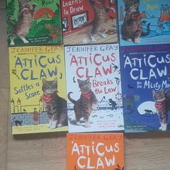 Atticus Claw Books x 7