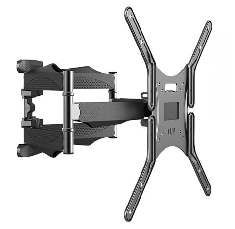 Articulating 6 Arms TV Wall Mount Full Motion Tilt Bracket TV Support Wall Mount For 32"-65" TVs Up to VESA 400x400mm and 88lbs