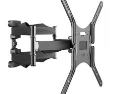 Articulating 6 Arms TV Wall Mount Full Motion Tilt Bracket TV Support Wall Mount For 32"-65" TVs Up to VESA 400x400mm and 88lbs