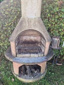 Precast barbecue
