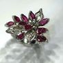 Platinum and Ruby Ring Image 2