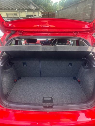 Volkswagen Red Polo Beats Edition 2019
