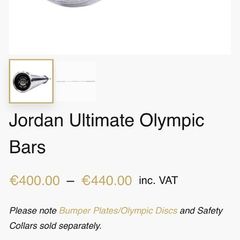 Jordan Ultimate Olympic Bars