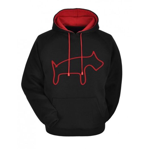R.U.F.F. Pullover Hoodie Black / Red Large