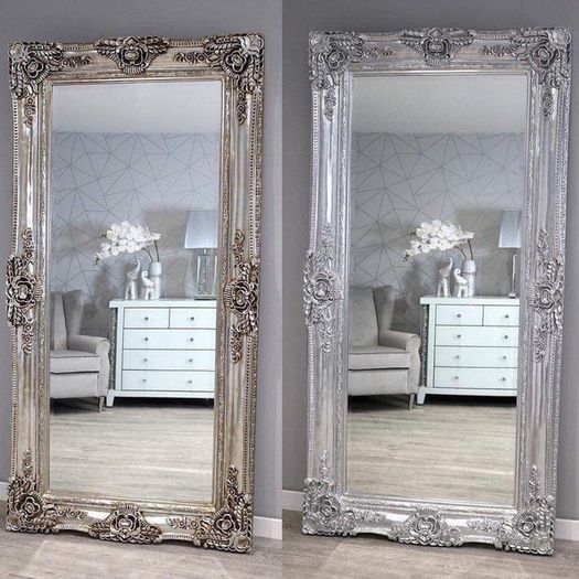 Large Mirror Ornate Regal Decorative