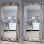Large Mirror Ornate Regal Decorative Image 4