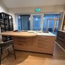 Ex Display Kitchen Island in Blush Pink Image 3