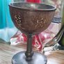 Antique Chinese Pewter Drinking Cup Image 2