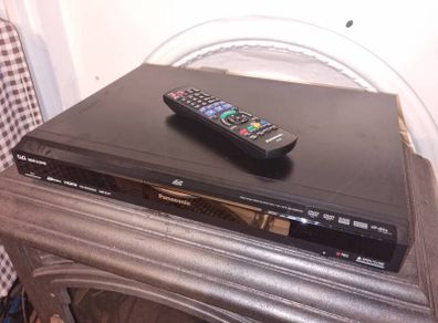 Panasonic DMREX77EBK DVD HDD Recorder For Parts or Repair