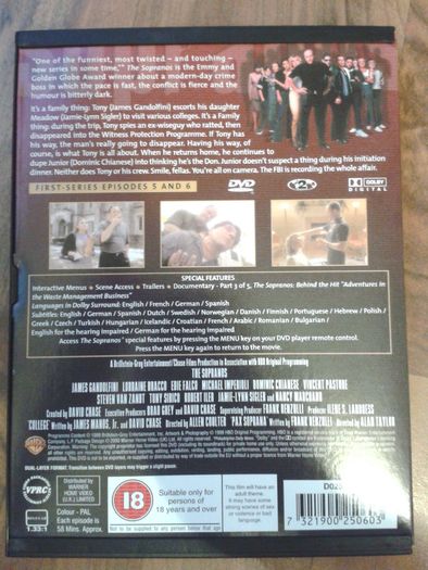 Complete The Sopranos Series 1