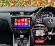 Premium CarPlay Skoda Octavia 2012-2019 Android Auto Radio