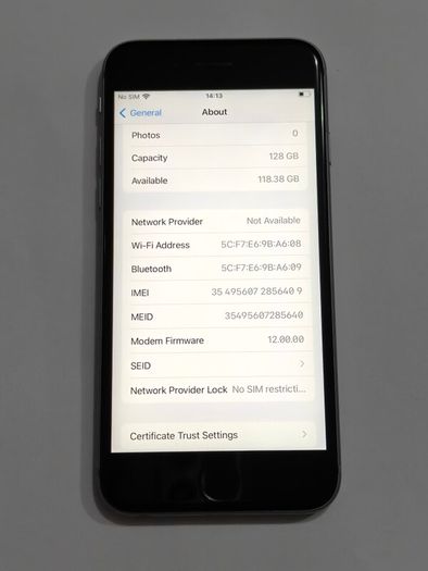iPhone 6s Silver 128GB iOS 15