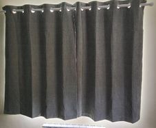 Sage green curtains