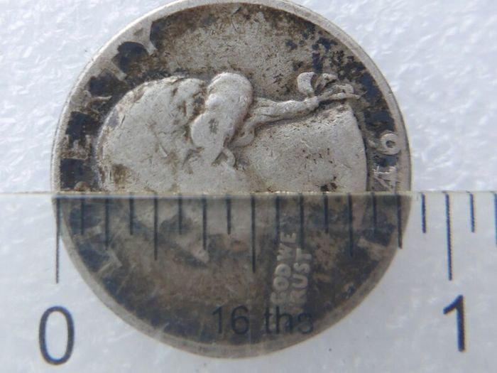 1946 US Washington Quarter Silver Coin