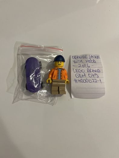 Lego City Skateboarder