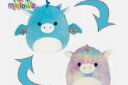 Flip-A-Mallow (Devin the Dragon and Esmeralda the Rainbow Unicorn)