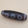 Vintage 5 Eyes Himalayan Tibetan Agate Dzi Bead Amulet Image 2