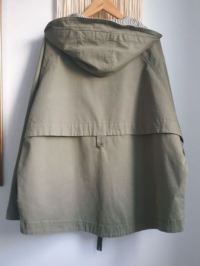 Khaki Green S.oliver Parka Size Large