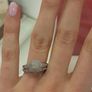 Engagement Ring & Matching Wedding Band Image 6