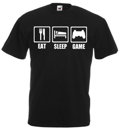 Eat Sleep Game  Mens funny gaming, gamer t-shirts TEE TOP SHIRT GREAT GIFT PRESENT