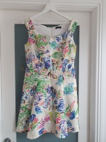 Javier Simorra Floral Sz 10 - Rrp 119 (new)