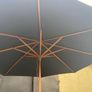 Diameter 3m Solid hardwood Garden Parasol with heavy-duty Base Image 5