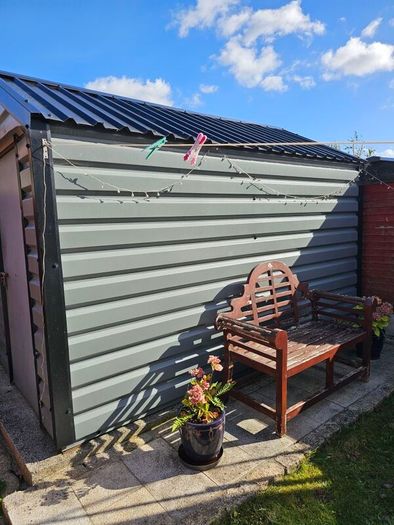Premium Clane Steel Garden Shed (12ft x 8ft)