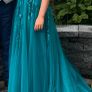 Simply Devine Teal Debs dress Image 6