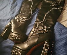 Gothic Over The Knee Boots