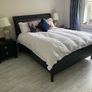 king size bed with matching lockers and lamps Image 7