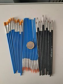 30 Acrylic, Watercolour Brushes
