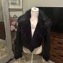 Stunning Leather/Faux Fur Coat/Jacket size 50 Image 6