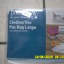 Brand new in wrapping Clothes Vac Bag Size Large Image 2