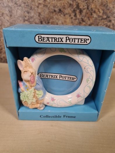 Vintage Beatrix Potter Collectible Photo Frame Schmid 1988