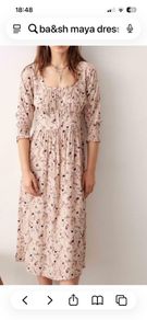 BA&SH Maya dress size1  UK 10-8