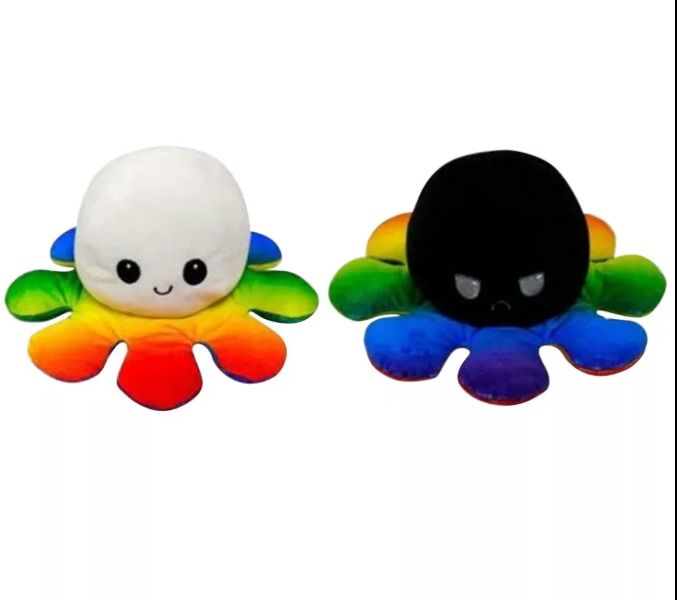 double -sided toy plush