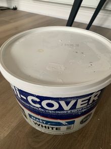White paint