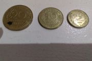 20 Centimes + 10 Centimes + 5 Centimes Marianne Set, France