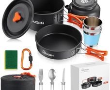 Camping Pots and Pans Set