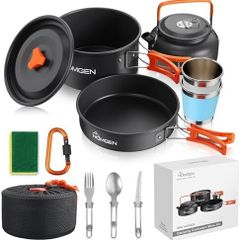 Camping Pots and Pans Set