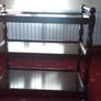 Mahogany tea trolley Image 2