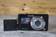 Panasonic Lumix DMC-FS7 10MP Compact Digital Camera Black Leica Lens Fully Works