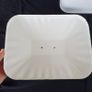 Enamel bread bin white vintage farmhouse Image 7