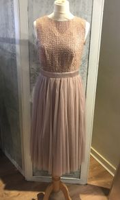 Stunning beaded and tulle dress