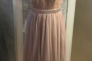 Stunning beaded and tulle dress