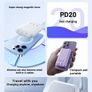 Powerbank Magsafe 10000 mAh 4-in-1 wireless + 3 built-in cables, NEW Image 2