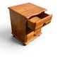 Chest of Drawers and Bedside Locker - Pine Image 8