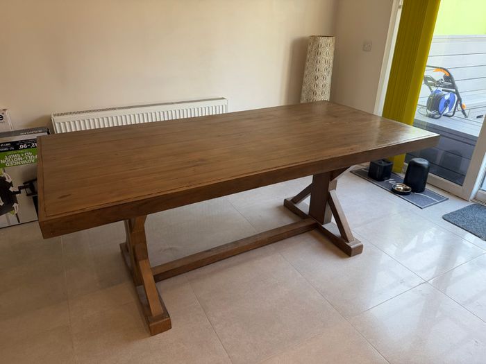 Dark Oak Dining Table