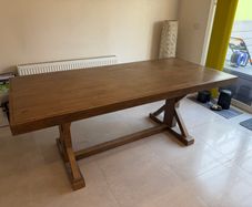 Dark Oak Dining Table